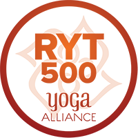 Logo for RYT 500 Provided by the Yoga Alliance. Mindfulness and Yoga therapist and anti-racism consultant Dr. Nathalie Edmond doing anti-racism trainings for diversity, equity and inclusion with diversity trainings for healthcare and therapists in New Jersey, New York, Philadelphia, Chicago and more.